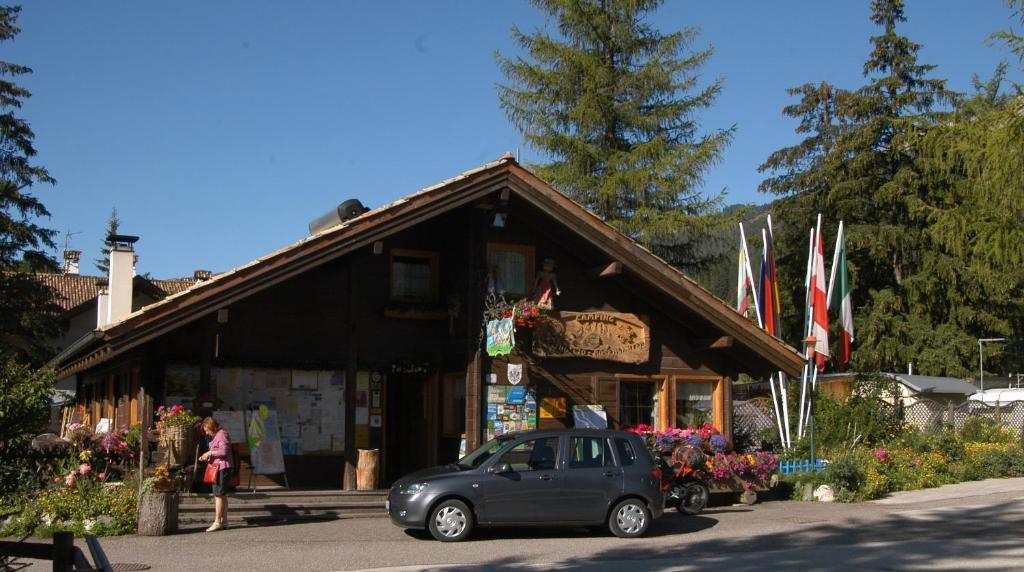 Camping Catinaccio Rosengarten Pozza di Fassa Eksteriør billede