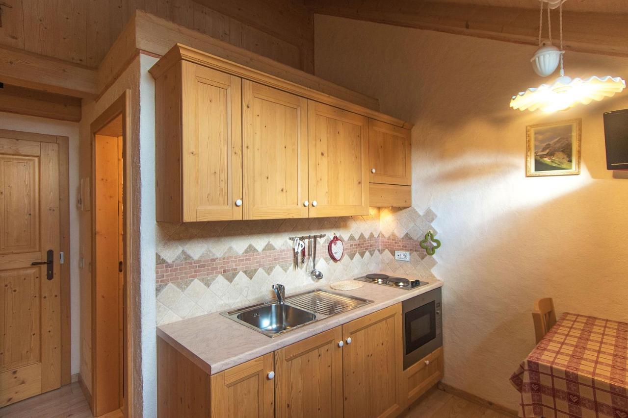 Camping Catinaccio Rosengarten Lejlighedshotel Pozza di Fassa Eksteriør billede